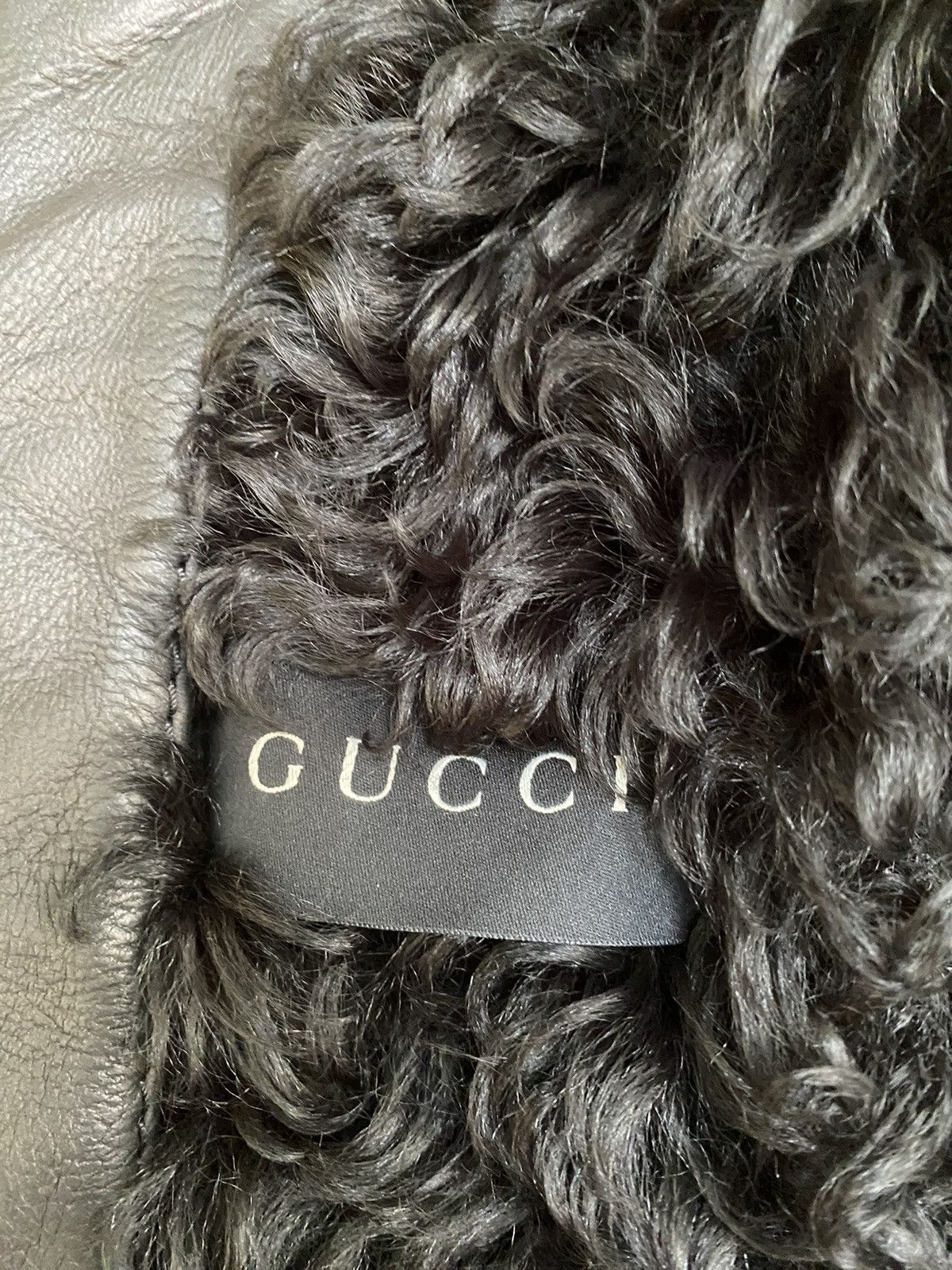 Gucci Vtg Gucci lambskin Shearling leather Jacket Size US M / EU 48-50 / 2 - 19 Thumbnail