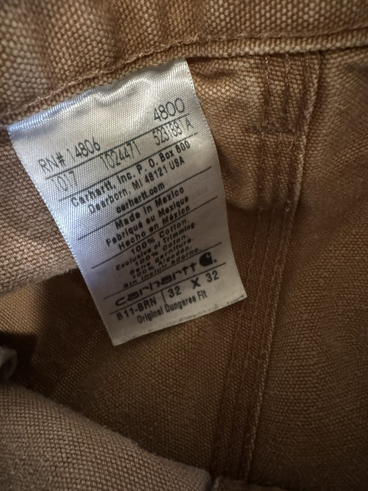 Carhartt Vintage Carhartt Pants 32x32 Size US 32 / EU 48 - 7 Thumbnail