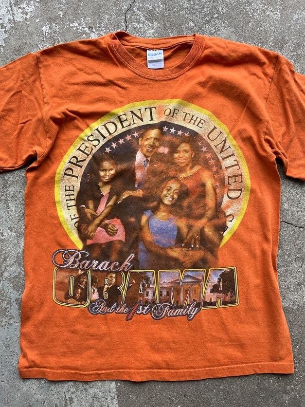 Gildan Barack Obama election promo family tee Size US M / EU 48-50 / 2 - 2 Thumbnail