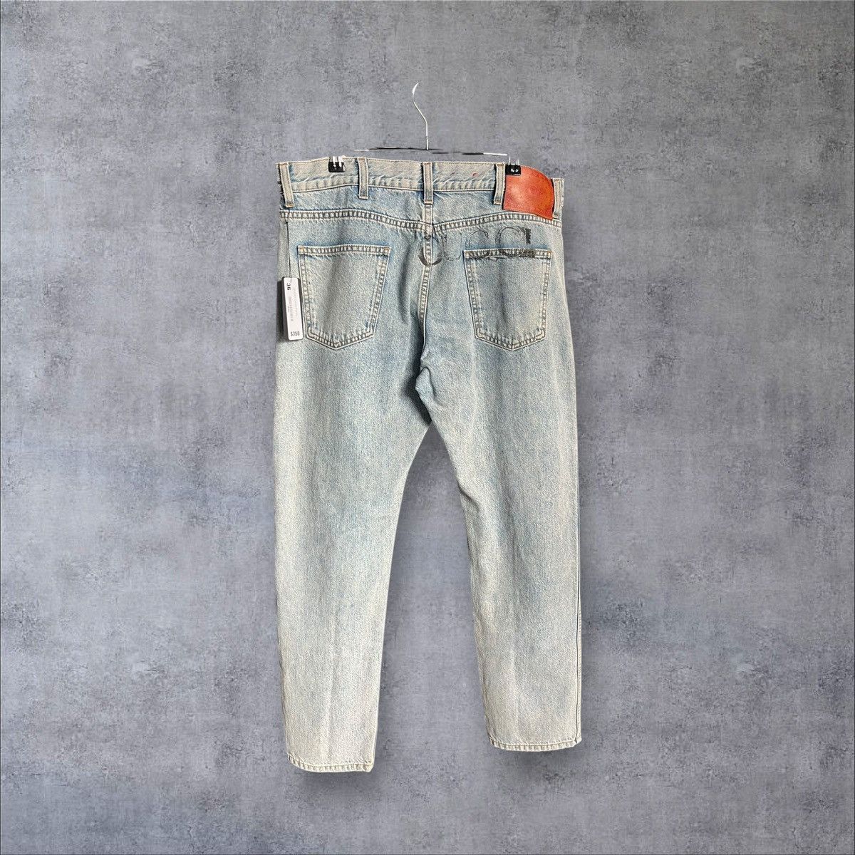Gucci GUCCI CROPPED PRINTED WASHED DENIM PANTS SIZE 36 Size US 36 / EU 52 - 17 Thumbnail