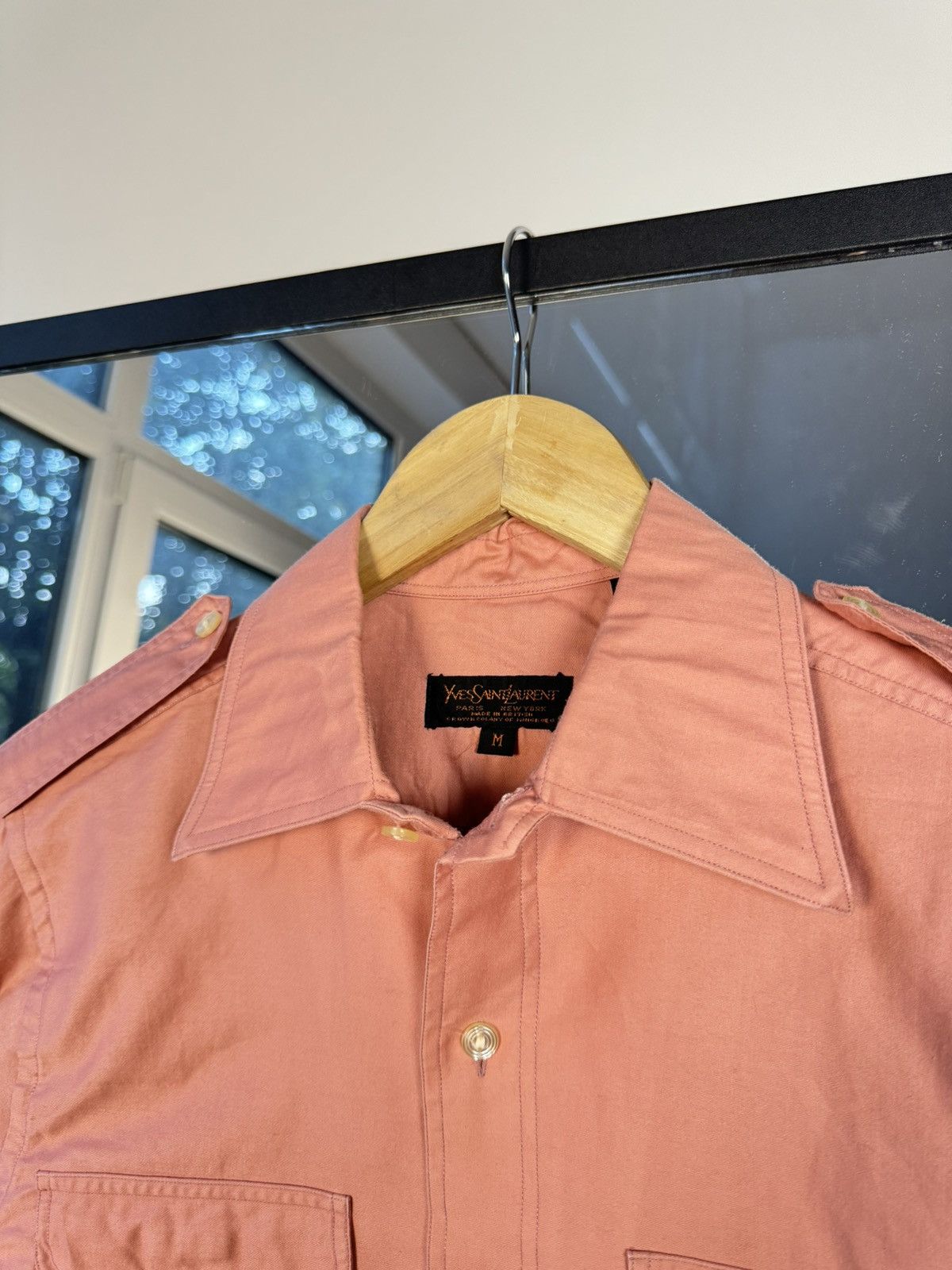 Vintage × Yves Saint Laurent Yves Saint Laurent vintage shirt Size US M / EU 48-50 / 2 - 6 Thumbnail