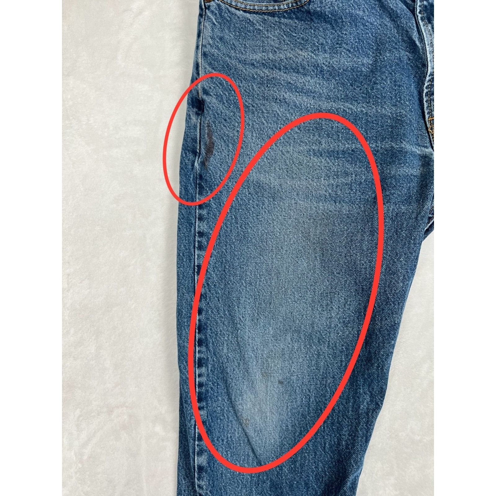 Levi's Vintage Levi’s 505 Blue Denim Jeans Size 36x30 Made in Mexic Size US 36 / EU 52 - 2 Thumbnail