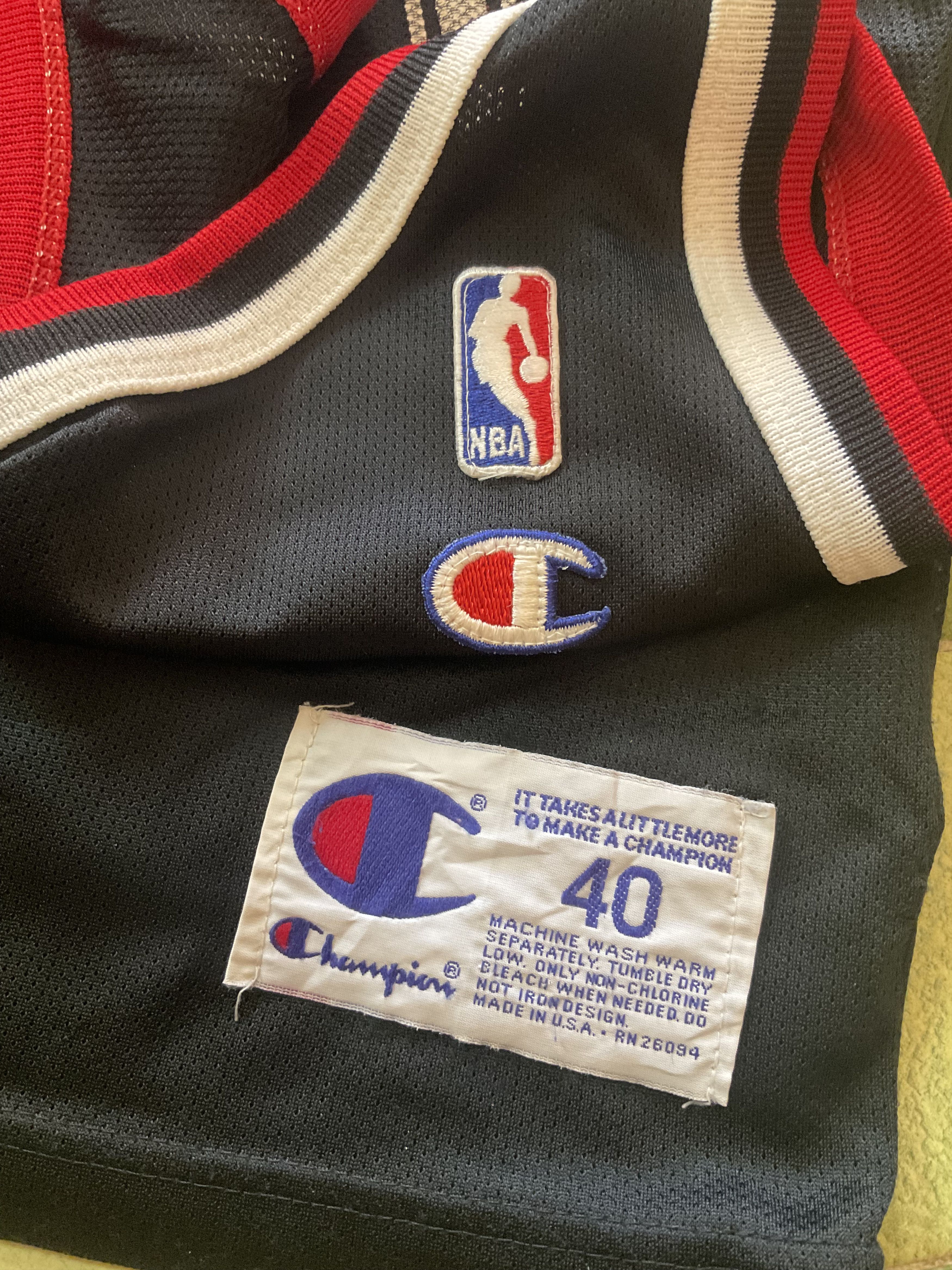 NBA Vintage Chicago Bulls #91 Dennis Rodman Swingman Jersey Size US M / EU 48-50 / 2 - 6 Thumbnail
