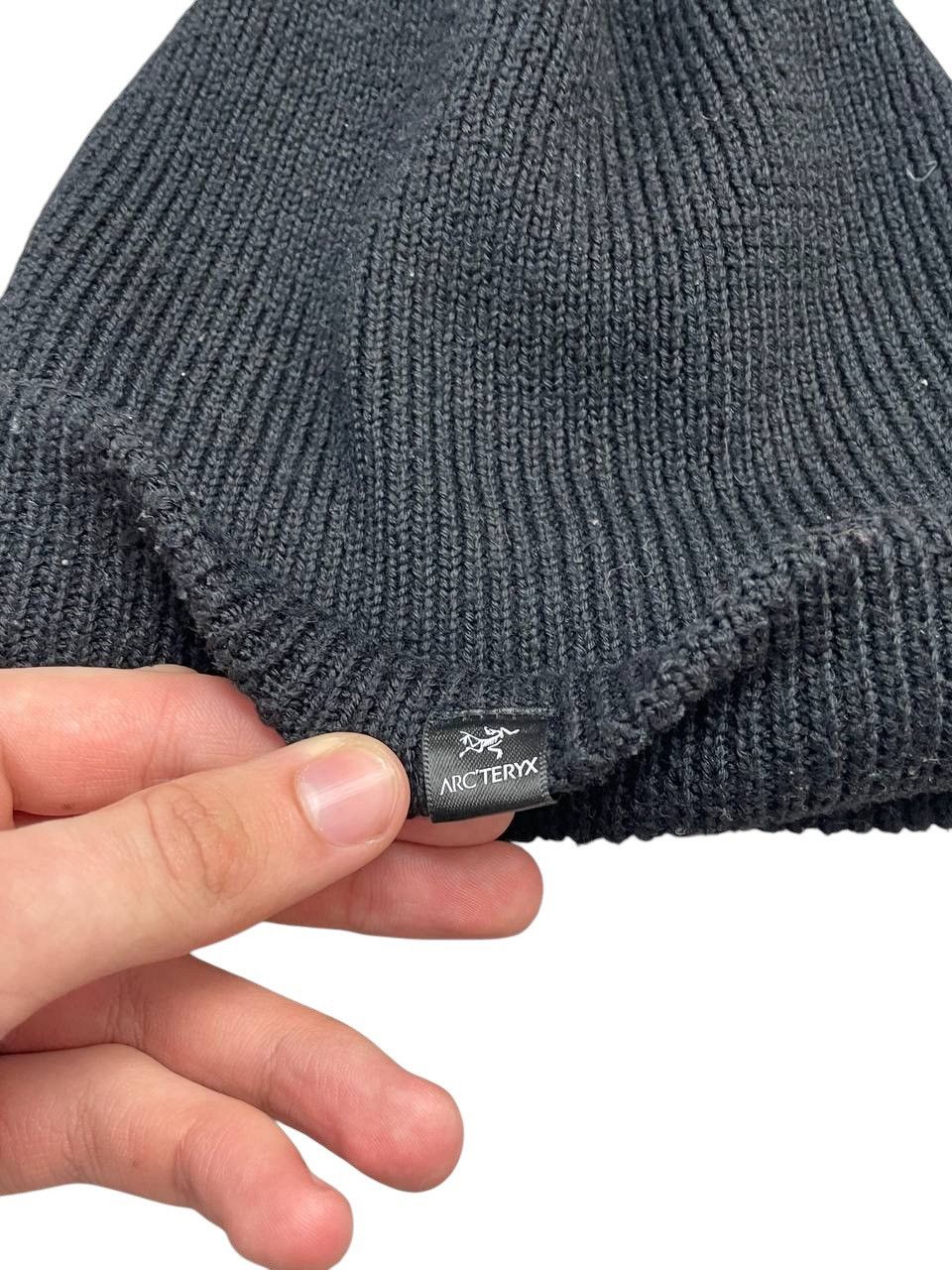 Arc'teryx Arcteryx Beanie Hat Cap Wool Big Logo Gorpcore Y2K Outdoor Size ONE SIZE - 3 Thumbnail