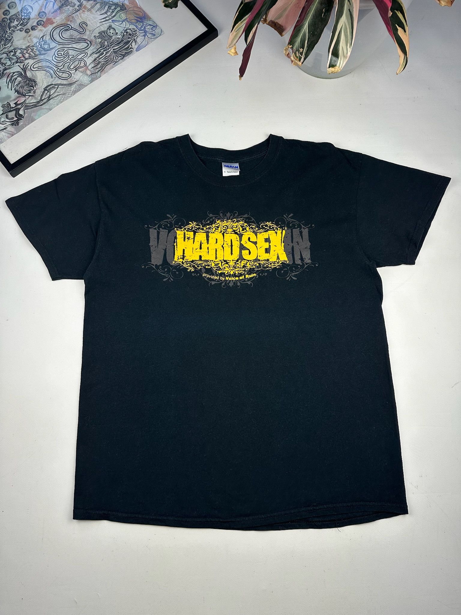 Band Tees Vintage Hard Sex Graphic Tee pornstar Y2K Rave Club T Shirt Size US L / EU 52-54 / 3 - 2 Thumbnail