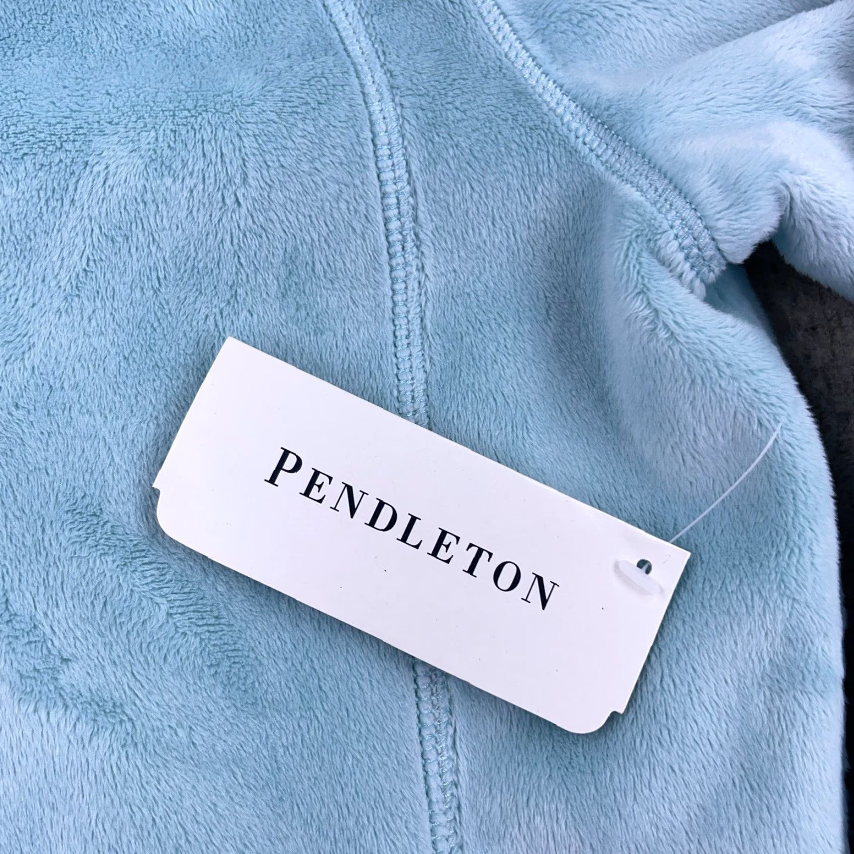 Pendleton Pendleton Jacket Women S Light Blue Fleece Full Zip P87738 Size S / US 4 / IT 40 - 5 Thumbnail