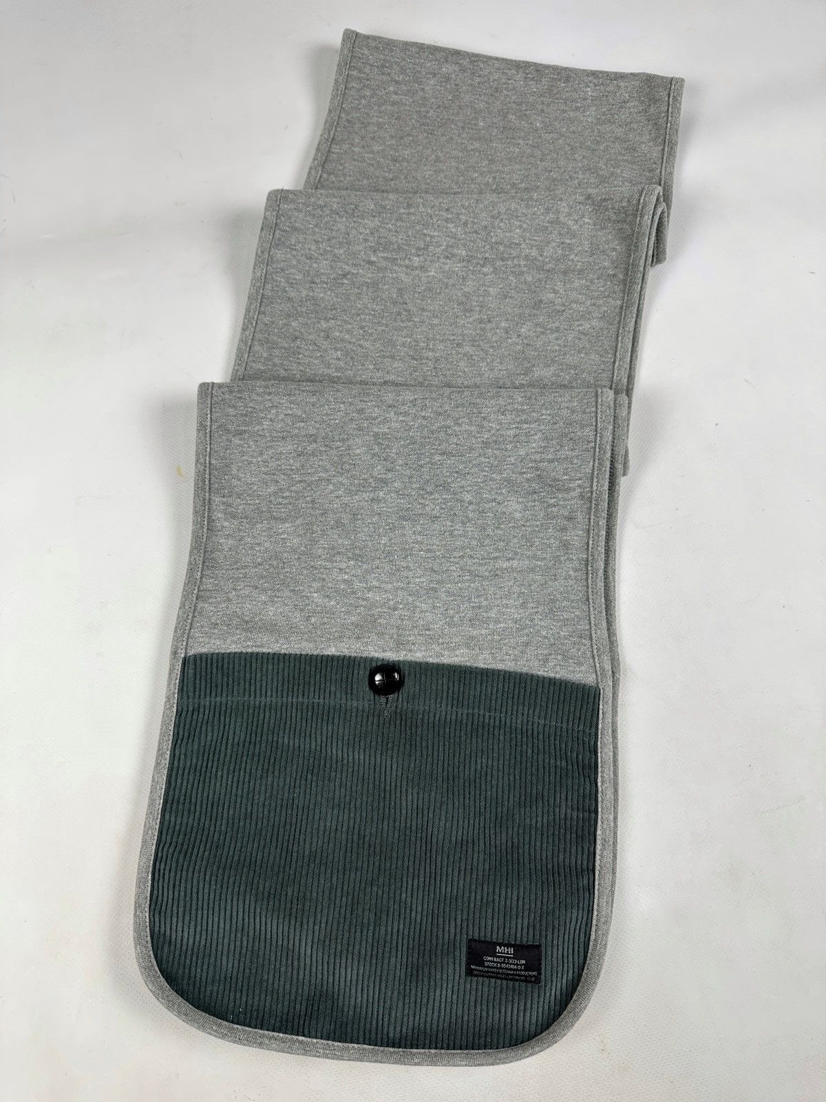 Japanese Brand Maharishi (MHI) Double Pocket Fleece Scarf Size ONE SIZE - 2 Thumbnail