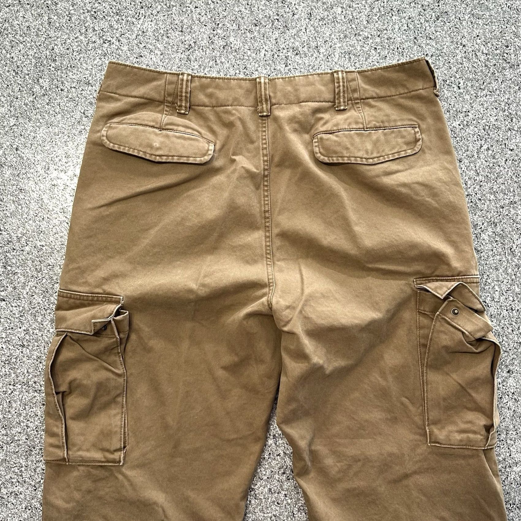 Banana Republic Banana Republic Cargo Pants Mens 36x34 Relaxed Fit Brown Size US 36 / EU 52 - 5 Thumbnail