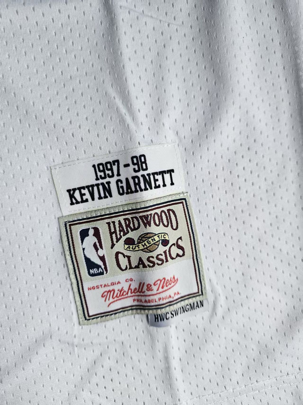 NBA Minnesota Timberwolves Kevin Garnett Jersey White Size US XL / EU 56 / 4 - 3 Thumbnail