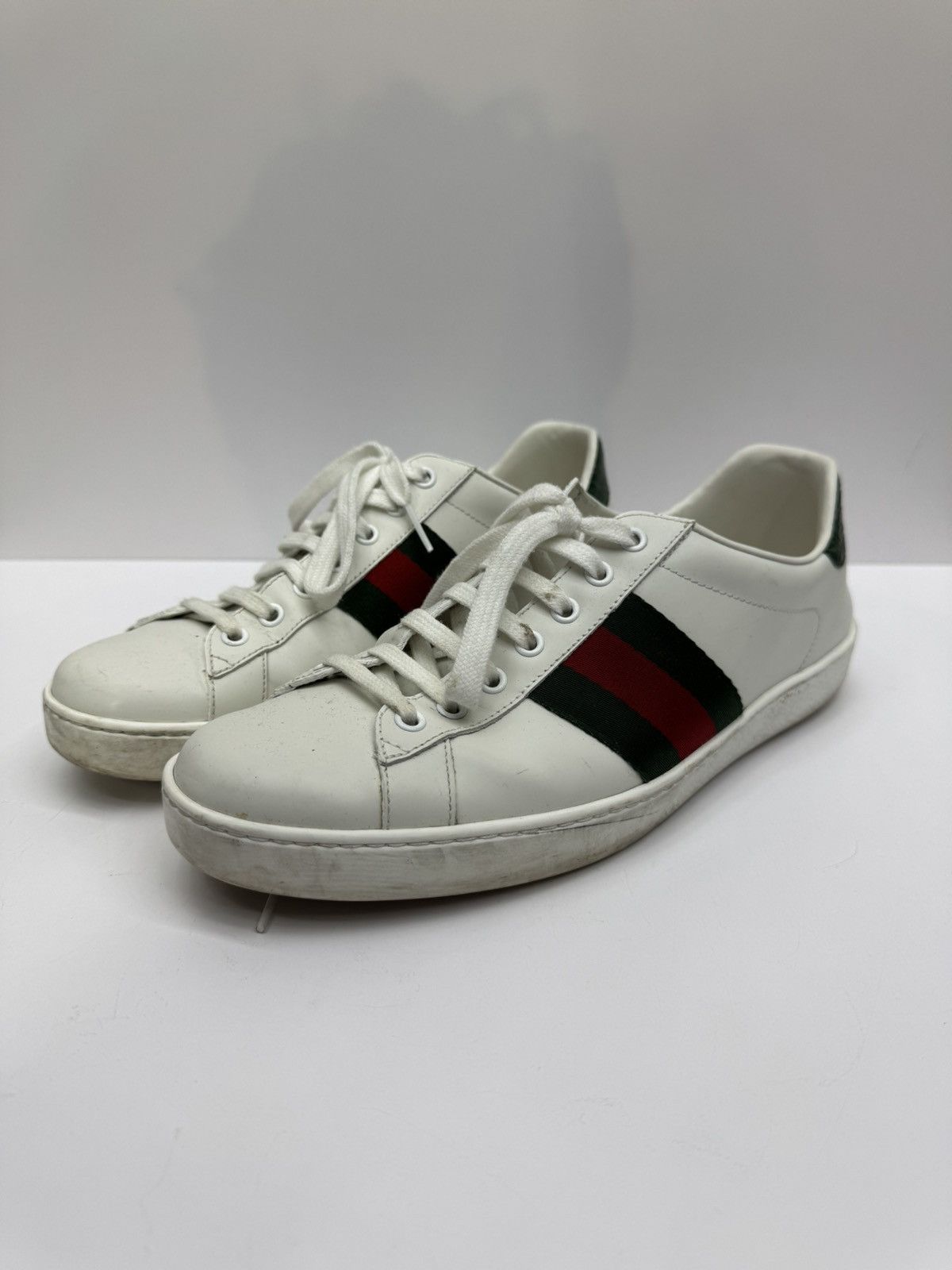 Gucci Gucci ace leather sneakers Size US 9.5 / EU 42-43 - 5 Thumbnail