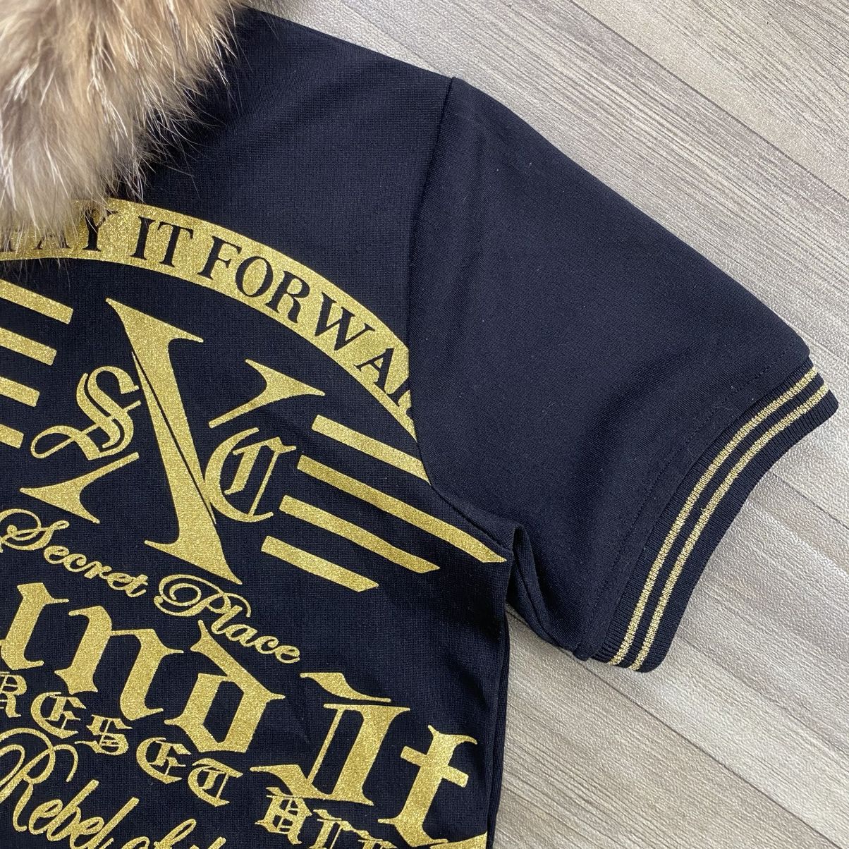 14th Addiction 2000s Japanese Poem Ifsixwasnine Kmrii Lgb Style Fur Hoodie Size US M / EU 48-50 / 2 - 6 Thumbnail