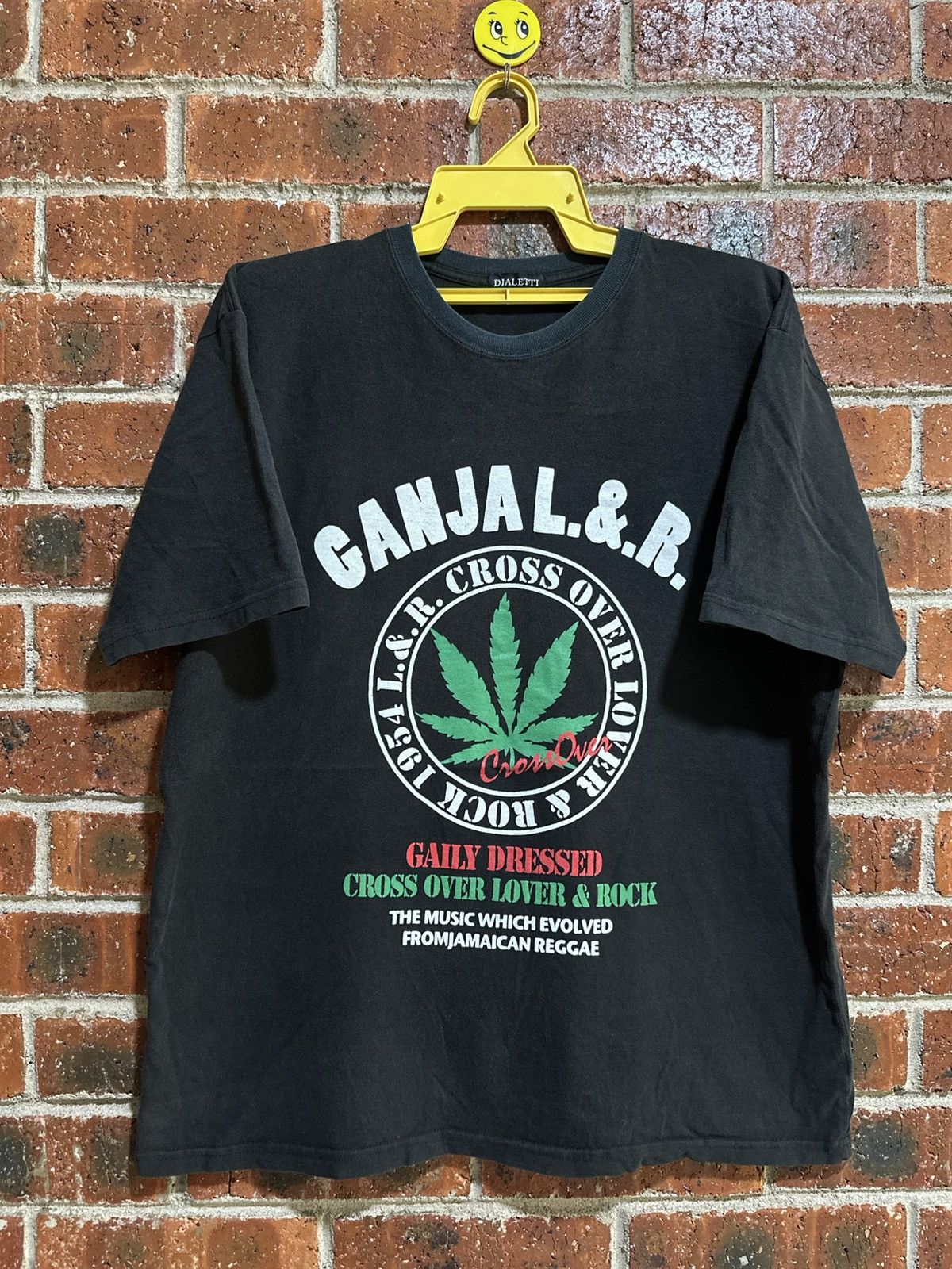 Bob Marley × Vintage Vintage Weeb Cross Over Lover & Rock Faded Tee Size US L / EU 52-54 / 3 - 1 Thumbnail