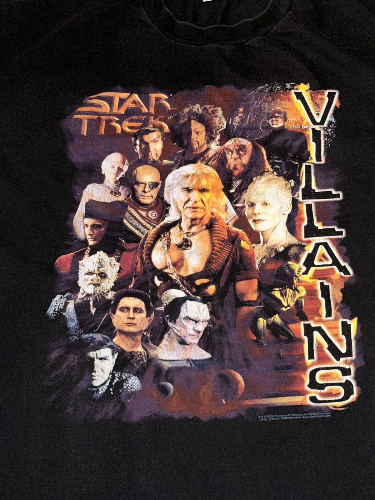 Other Vtg Y2K Star Trek Villains Black Graphic Tee Men’s 2XL Size US XXL / EU 58 / 5 - 3 Thumbnail