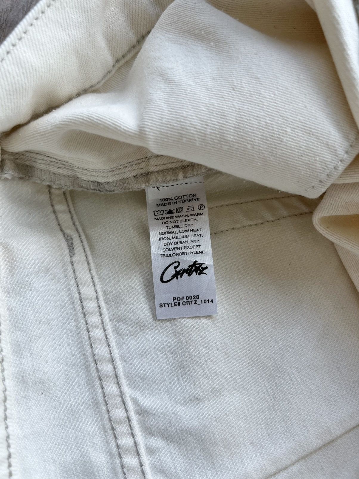 Corteiz Corteiz C-Star Denim Jeans “White” XL Size US 36 / EU 52 - 11 Thumbnail