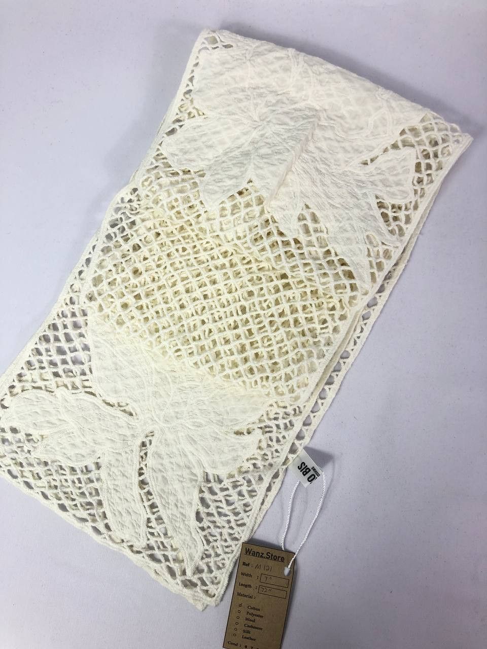 Hiroko Koshino Homme Hiroko Koshino Scarf Muffler Neckwear M121 Size ONE SIZE - 5 Thumbnail