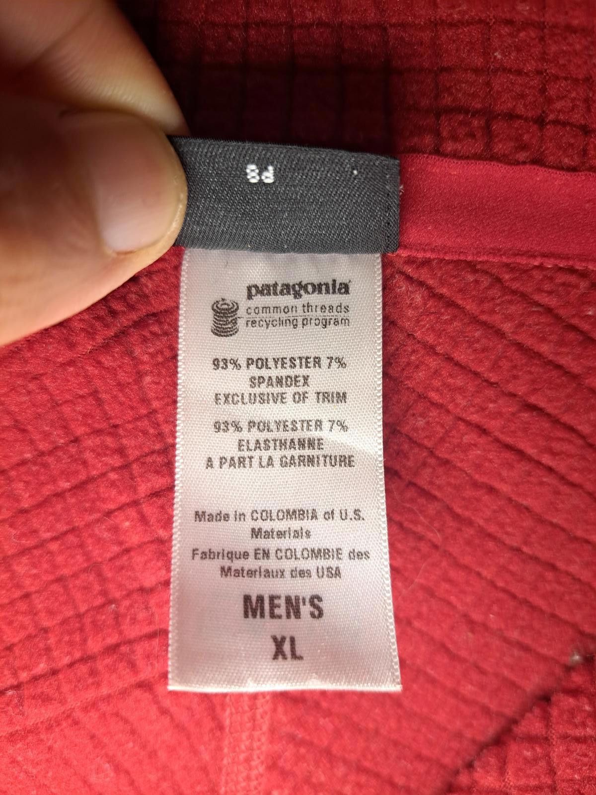 Patagonia VINTAGE Patagonia R Pullover Jacket Mens XL Red Polartec Size US XL / EU 56 / 4 - 4 Thumbnail