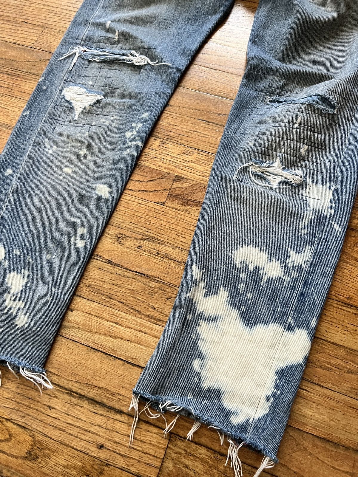 Japanese Brand × Levi's × Levi's Vintage Clothing Bonum Japan Levi reworked vintage denim Size US 33 - 3 Thumbnail