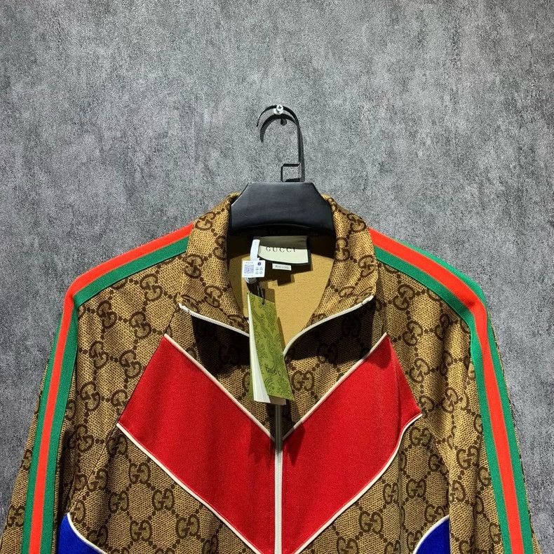 Gucci Gucci Full print logo jacket 2501-Nextarrow Size US M / EU 48-50 / 2 - 6 Thumbnail
