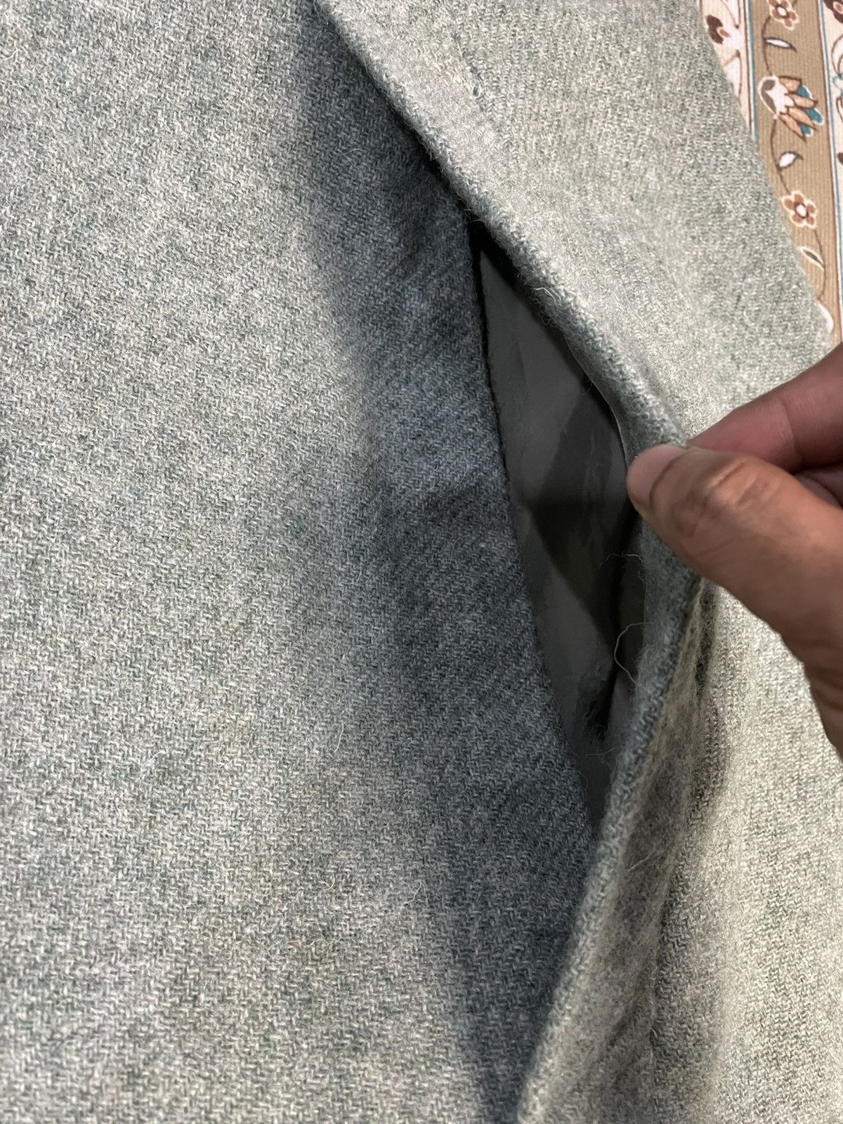 Burberry Burberry England Wool Poncho Cape Coat Size US L / EU 52-54 / 3 - 6 Thumbnail