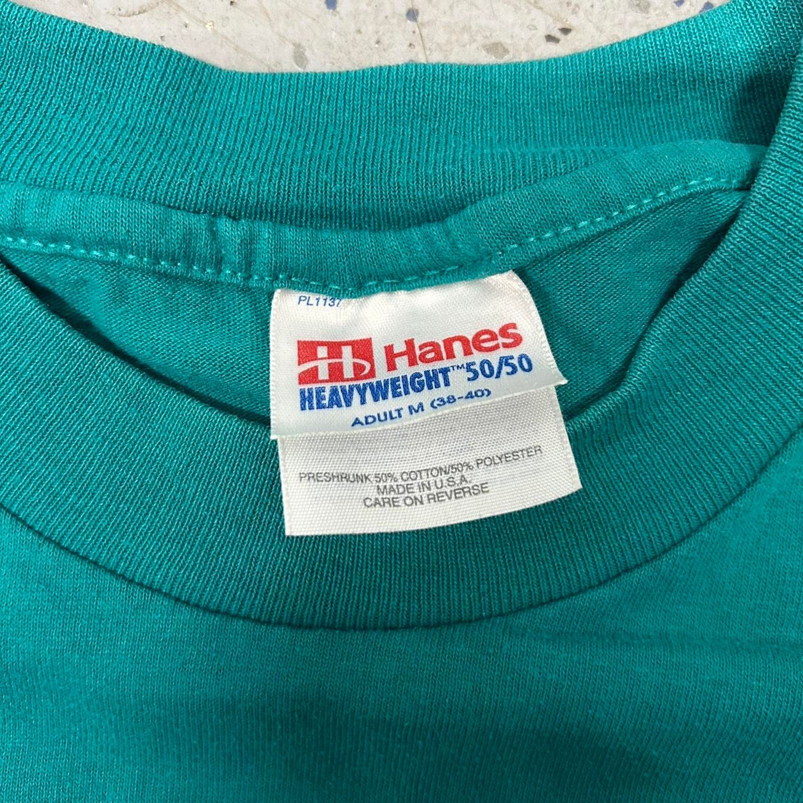 Hanes VTG 90s explorers Space tee Size US M / EU 48-50 / 2 - 4 Thumbnail