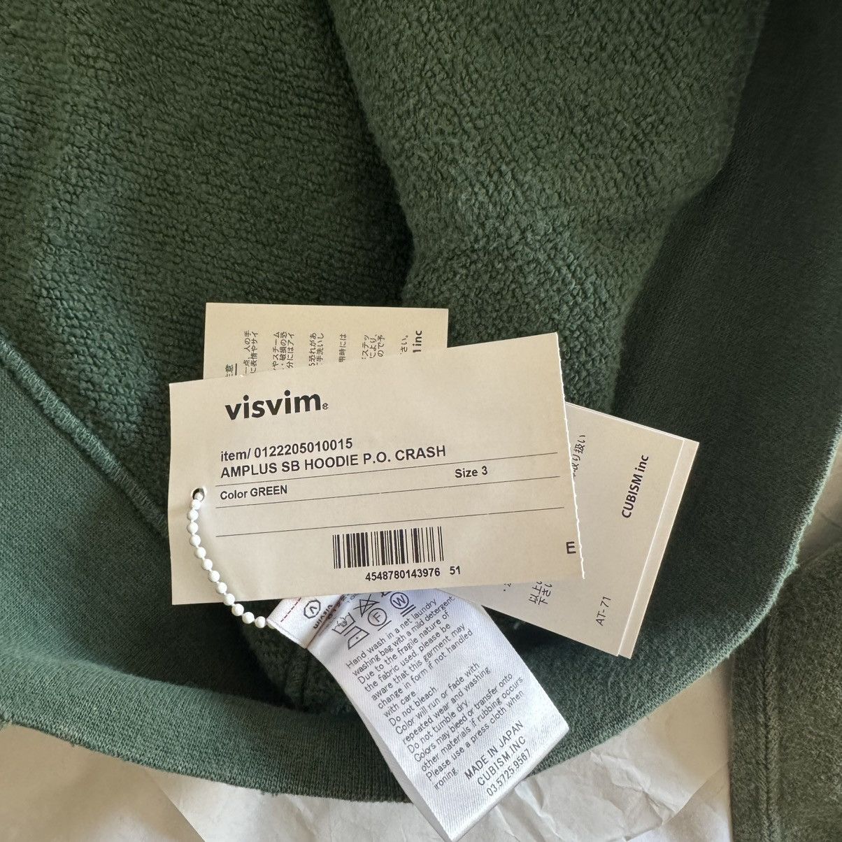 Visvim VISVIM 22AW AMPLUS SB HOODIE P.O CRASH Size US L / EU 52-54 / 3 - 4 Thumbnail