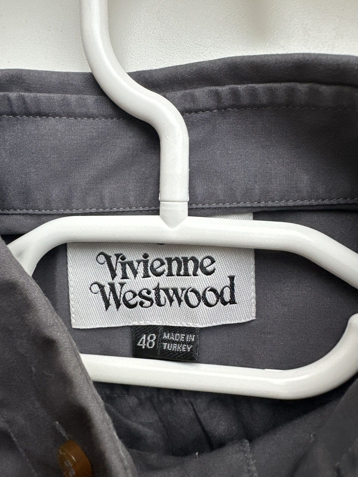 Vivienne Westwood Vivienne Westwood Shirt White Rare Mini Logo Size US M / EU 48-50 / 2 - 4 Thumbnail