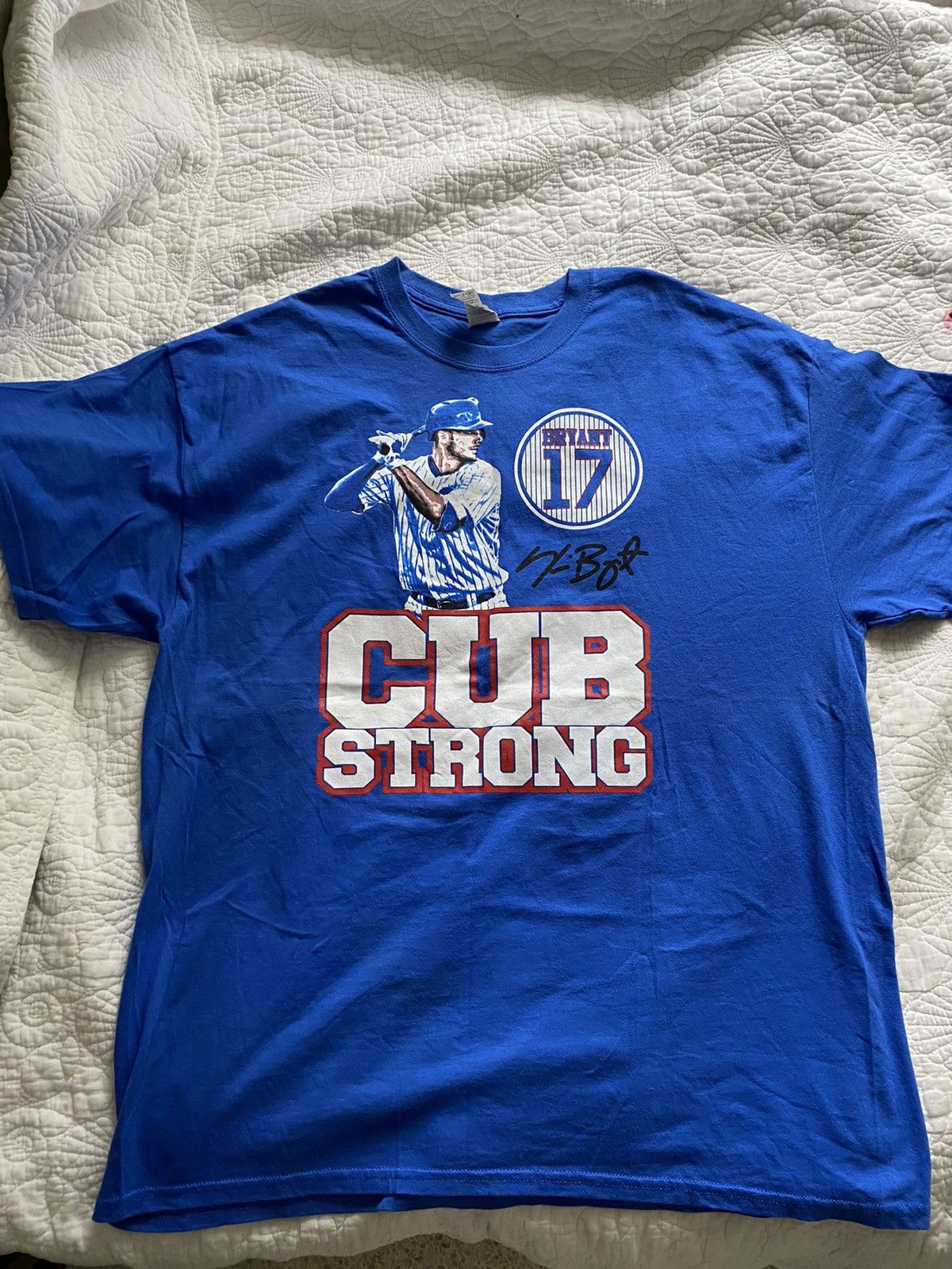 Vintage Vintage Chicago Cubs Kris Bryant Size US XL / EU 56 / 4 - 1 Thumbnail