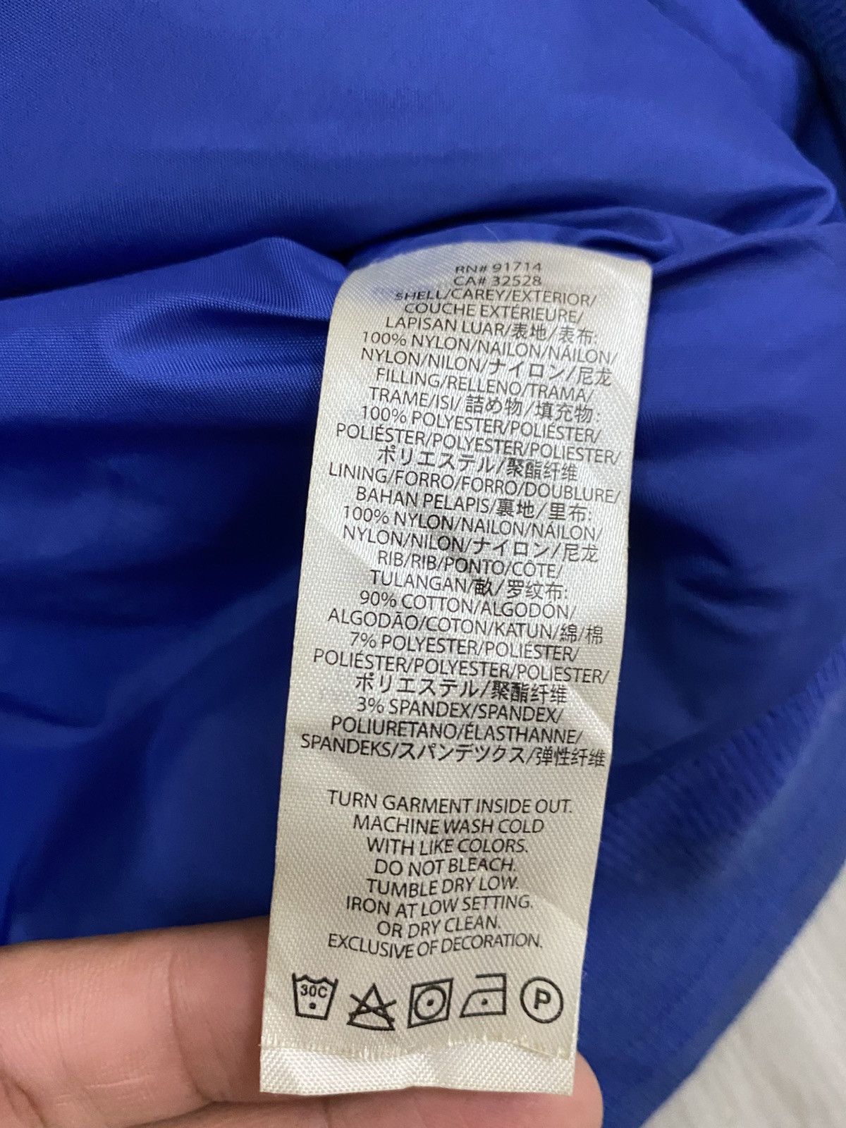 Armani Exchange Armani Exchange Down Jacket Blue Size US L / EU 52-54 / 3 - 11 Thumbnail