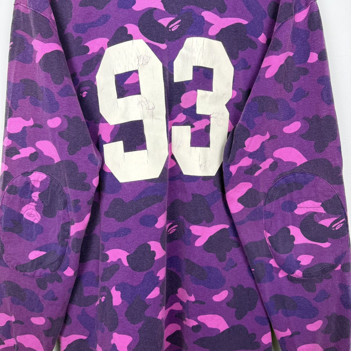 Bape A Bathing Ape Camo Polo Rugby Longsleeve Shirt Size US L / EU 52-54 / 3 - 6 Thumbnail