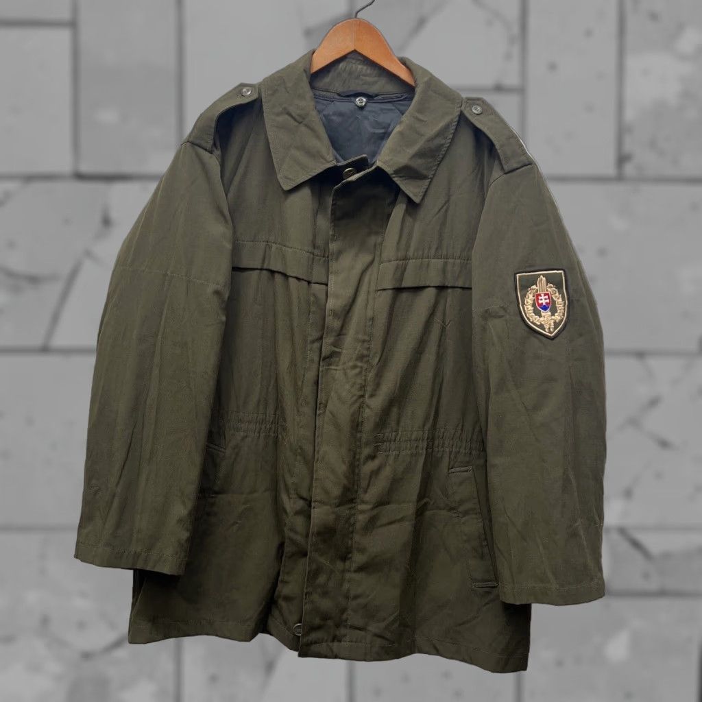 Vintage VINTAGE Odeva Lipany Green Quilted Military Jacket Mens Regular Size 56 Size US XL / EU 56 / 4 - 1 Thumbnail