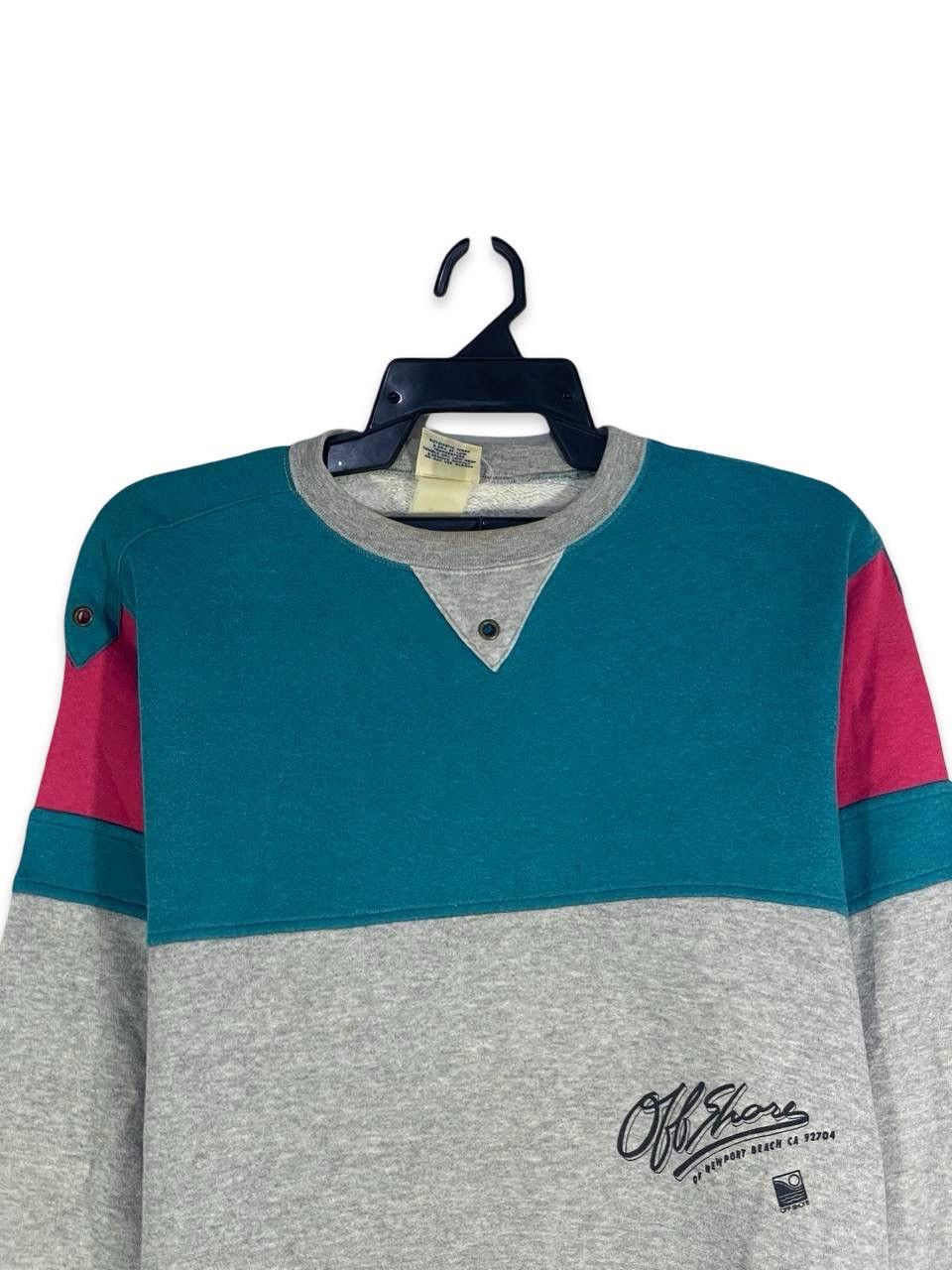 Other Vintage 90s offshore surfing surfer sweatshirt pullover M Size US M / EU 48-50 / 2 - 2 Thumbnail
