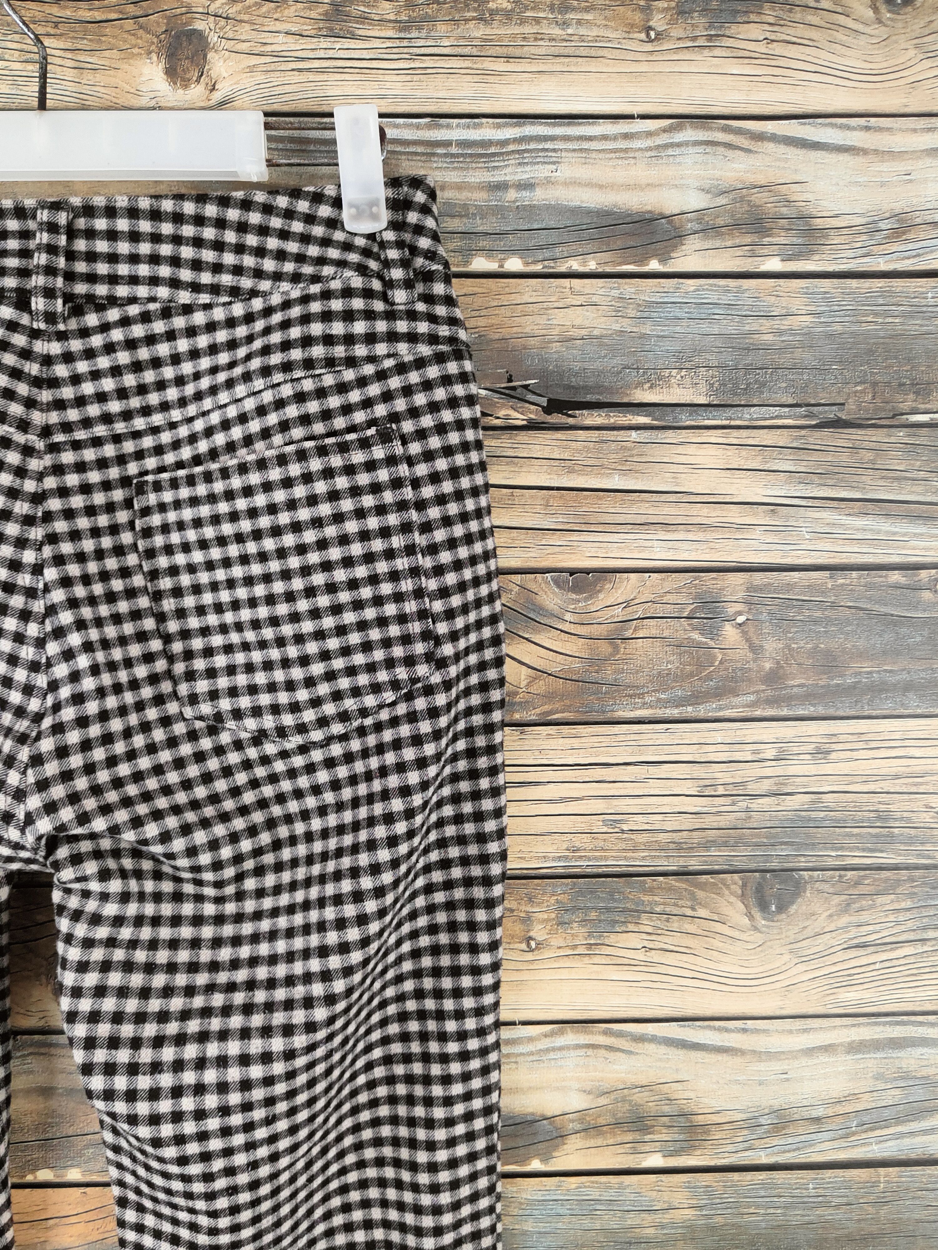 Japanese Brand Sun Rose checkered utility punk Casual Pants #S2922 Size 28" / US 6 / IT 42 - 10 Thumbnail