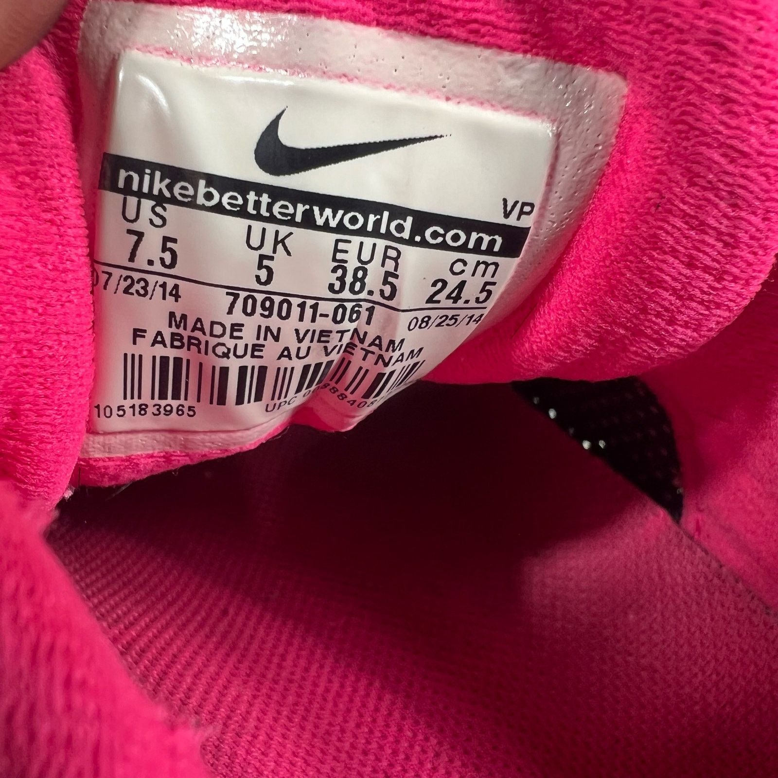 Nike Nike shox reax pink black Womens 7.5 Size US 7.5 / IT 37.5 - 8 Thumbnail
