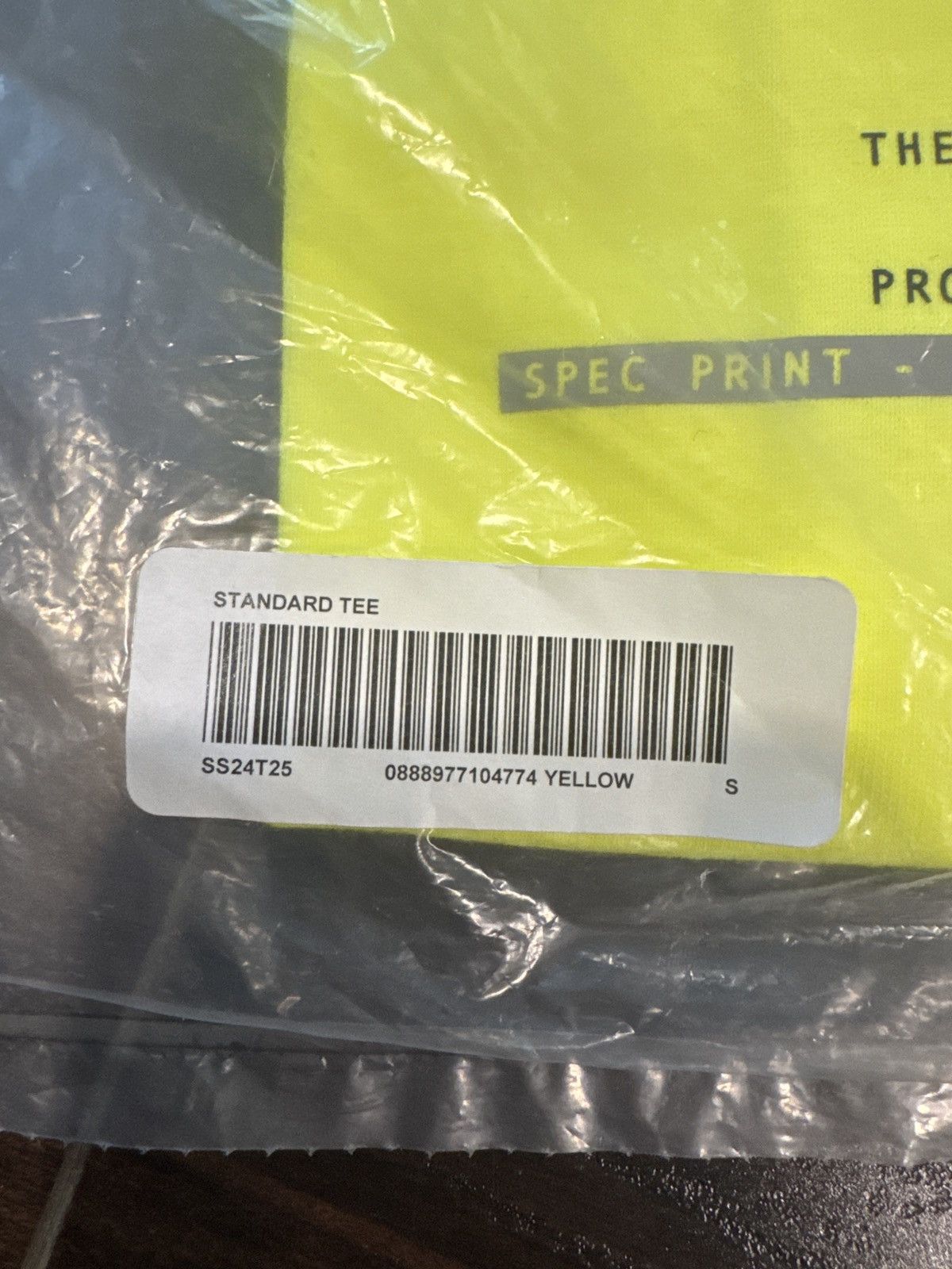 Supreme Supreme Standard Tee - BRAND NEW! Size Small Size US S / EU 44-46 / 1 - 4 Thumbnail