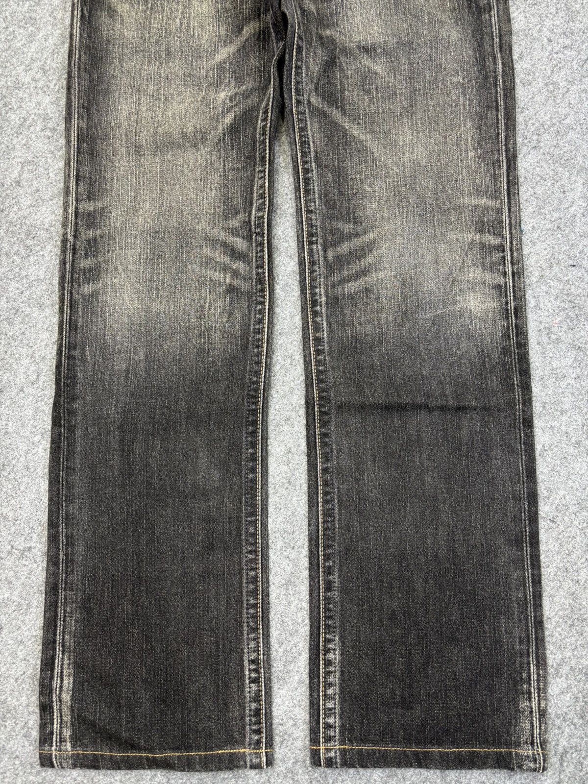 Wrangler 💥Insane 90s Style Wrangler Crazy Fades Style Denim F863 Size US 29 - 4 Thumbnail