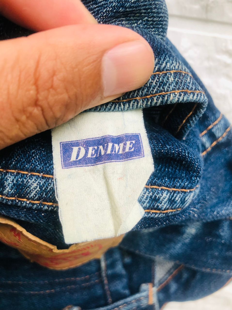 Denime × Japanese Brand × Vintage Vintage Denime Skirt Japanese Designer Fashion Style Size 29" - 10 Thumbnail