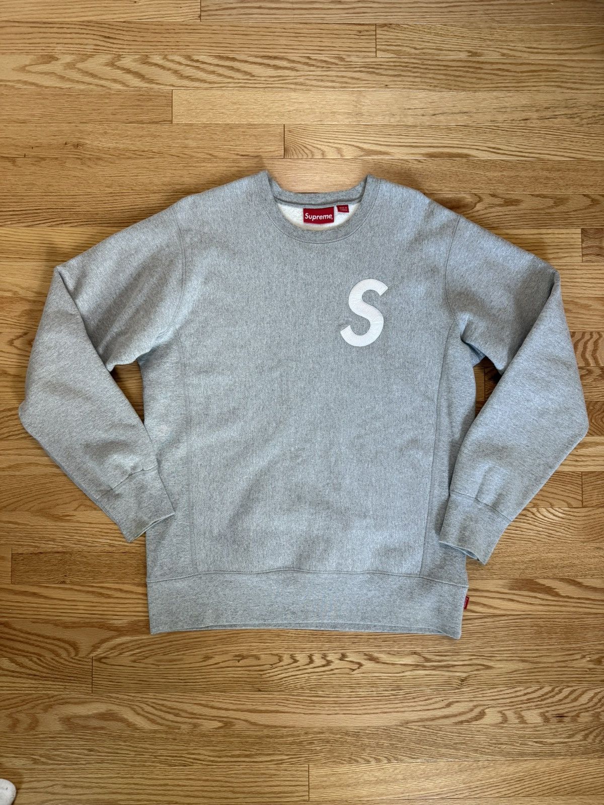 Supreme SUPREME S LOGO CREWNECK Size US M / EU 48-50 / 2 - 1 Thumbnail