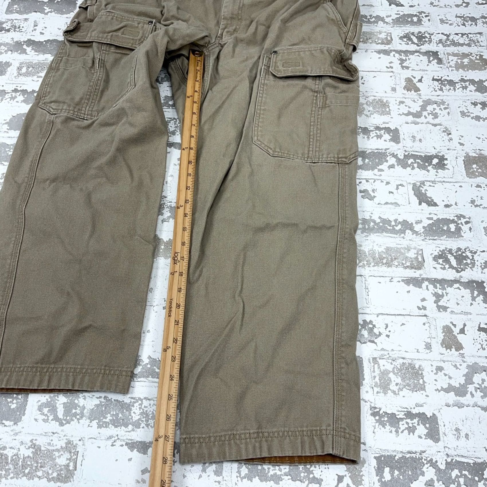 Vintage Duluth Cargo Pants Men 40x30 Tan Canvas Baggy Relaxed Regular Size 40 Size US 40 / EU 56 - 7 Thumbnail