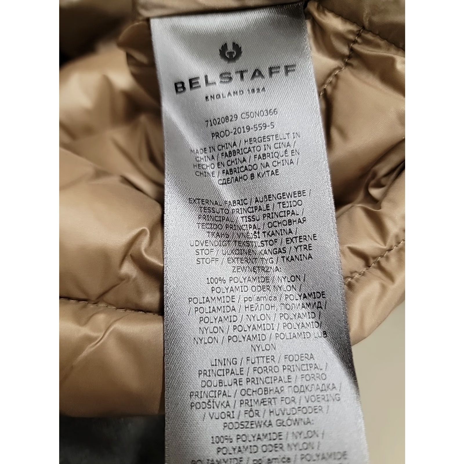 Belstaff Belstaff Jacket NWT Circuit Down Puffer Gray US 38 Men L–/32? Size US XXS / EU 40 - 6 Thumbnail