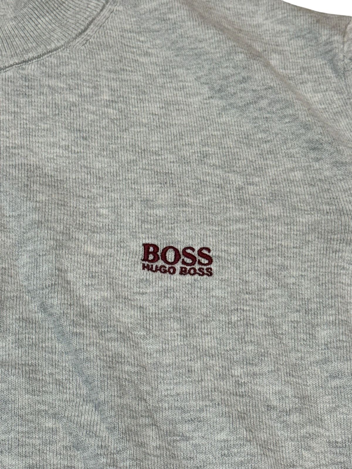 Hugo Boss Hugo Boss 1/4 Zip Cotton Jumper Sweatshirt XXL 2XL Size US XXL / EU 58 / 5 - 4 Thumbnail