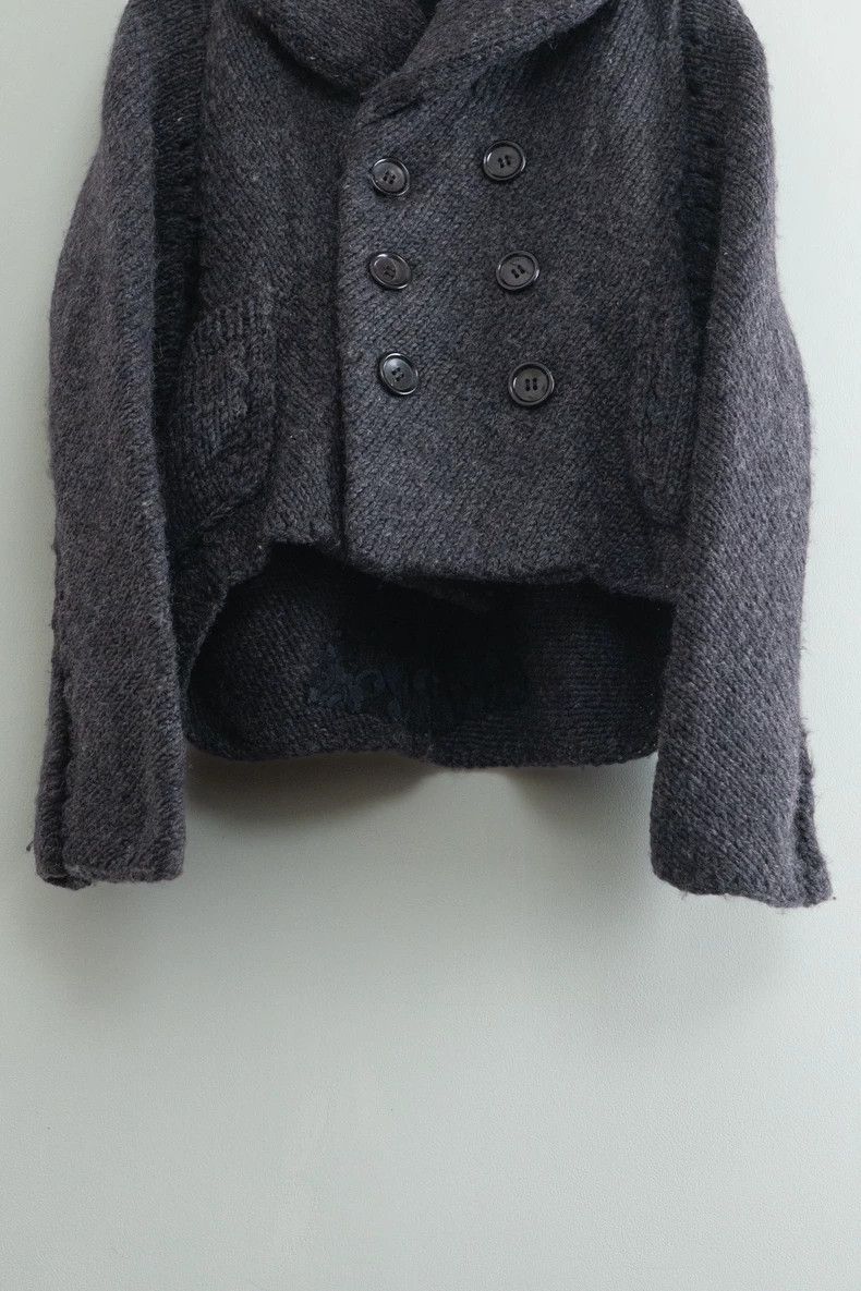 Comme des Garcons Comme des Garcons Lapel double-breasted cardigan wool swea Size M / US 6-8 / IT 42-44 - 3 Thumbnail