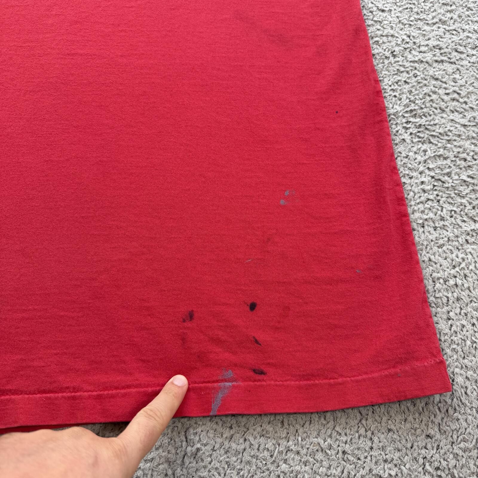 Other Vintage New York City Skyline T Shirt Oversized XXL Tall Red Size US XXL / EU 58 / 5 - 7 Thumbnail