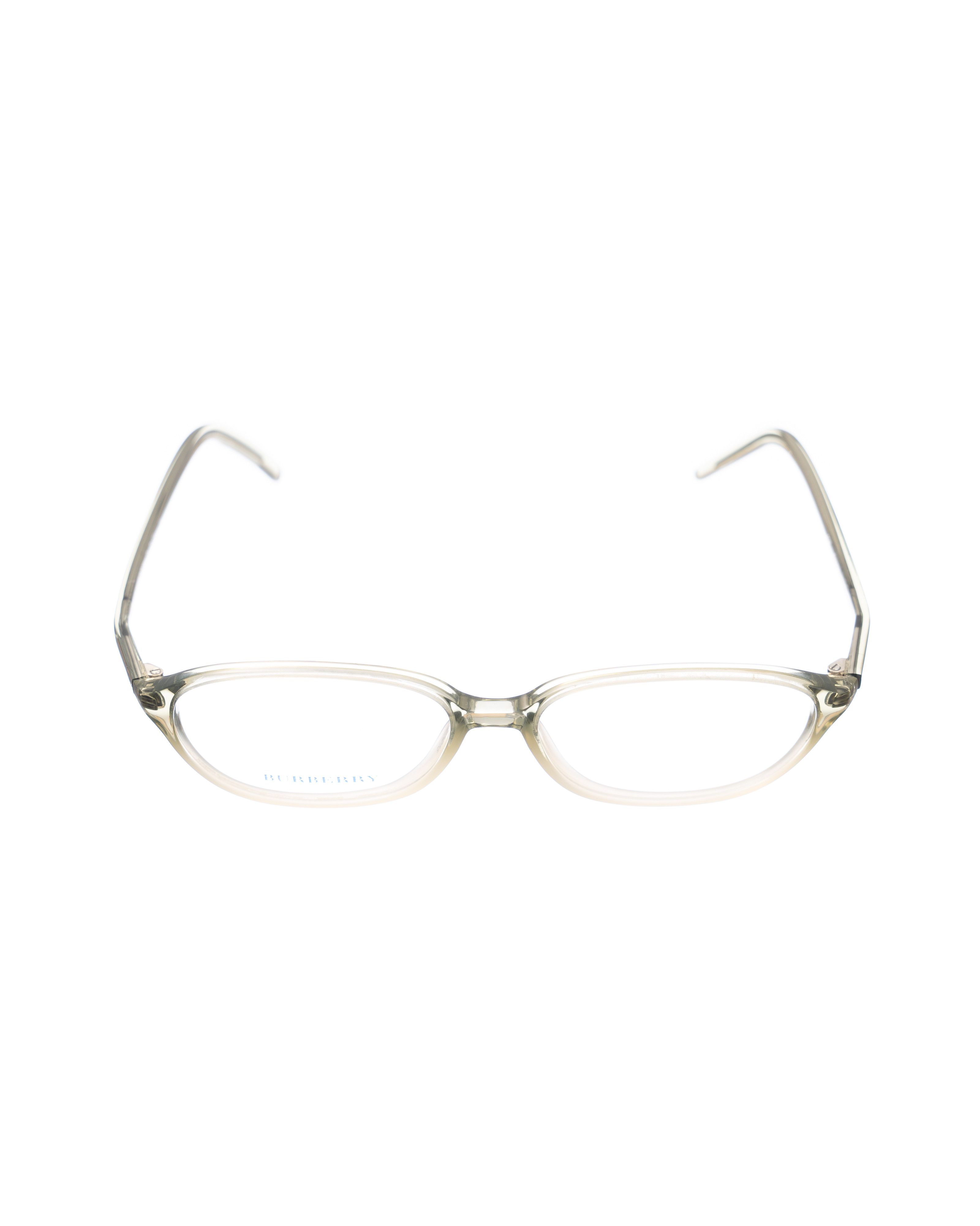 Burberry Burberry 90s Clear Oval Plastic Glasses Size ONE SIZE - 1 Thumbnail