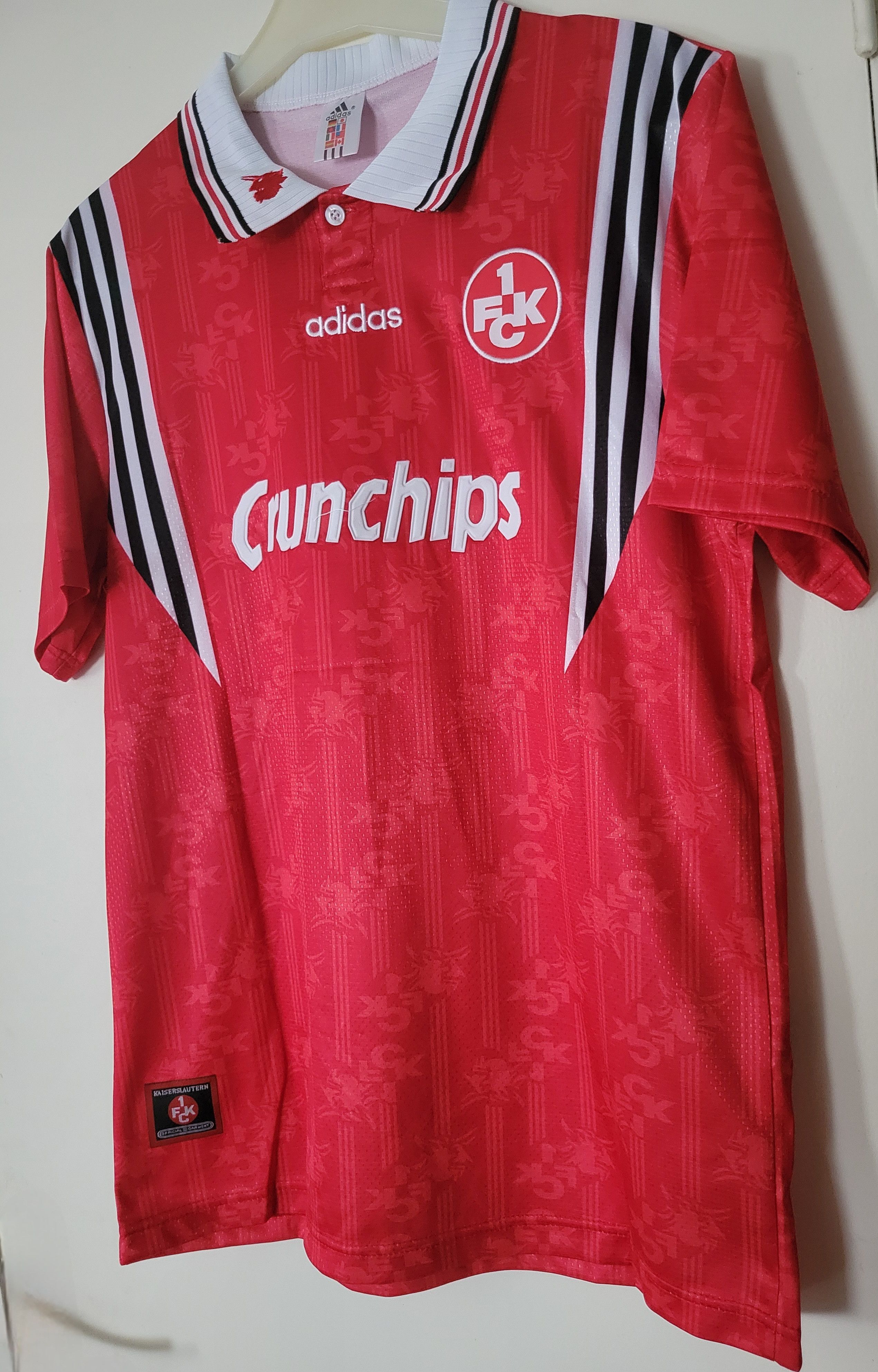 Other Brehme 6 Kaiserslautern 1997 Fußball vintage Trikot Jersey Size US L / EU 52-54 / 3 - 5 Thumbnail