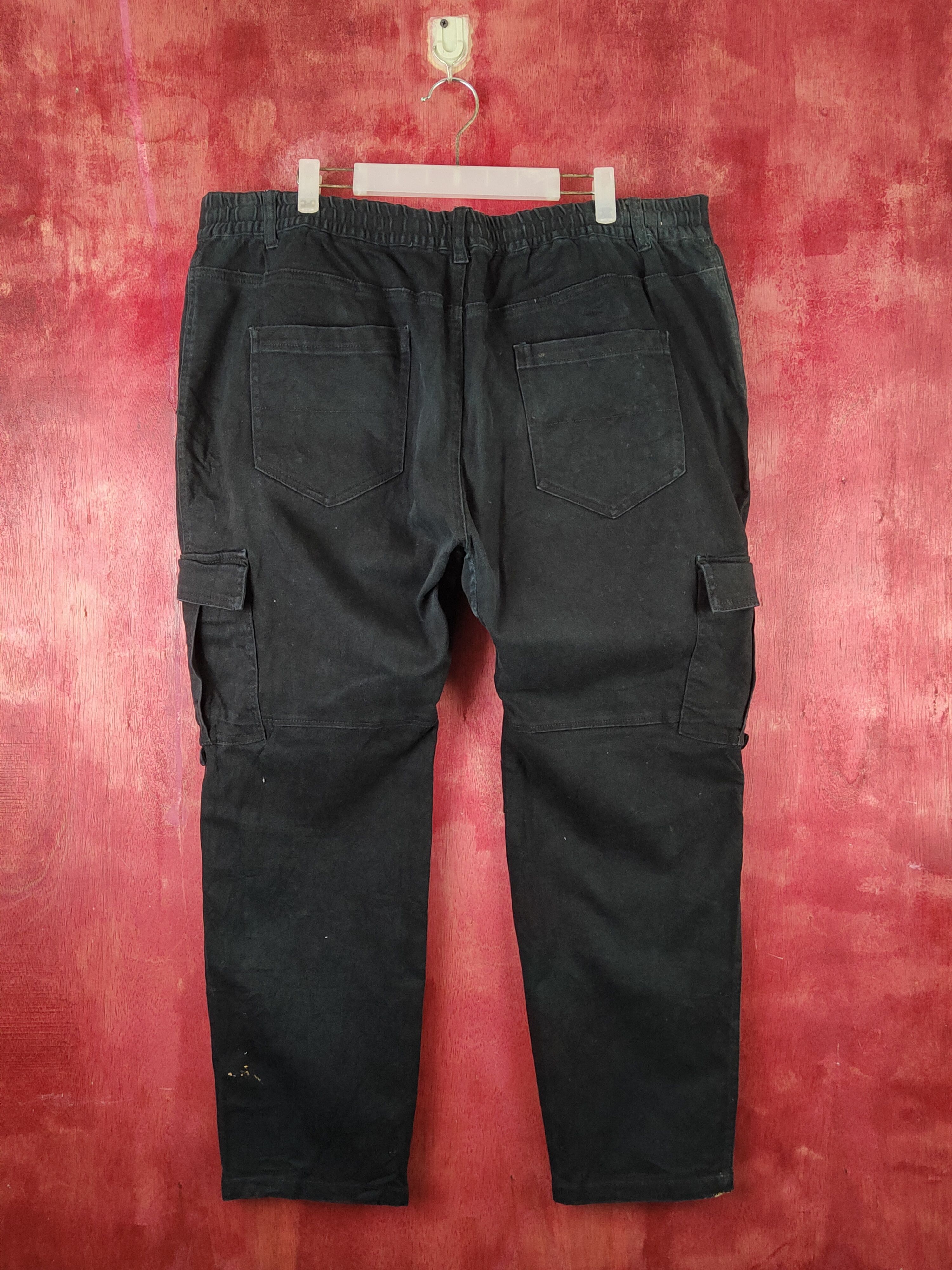 Japanese Brand Japanese Brand Black Multipocket Tactical Jeans #S1761 Size US 43 - 7 Thumbnail