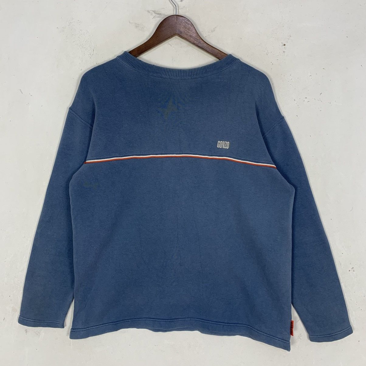Vintage vintage JapaneseBrand Gonzo Surfstyle Streetwear sweatshirt Size US M / EU 48-50 / 2 - 1 Thumbnail