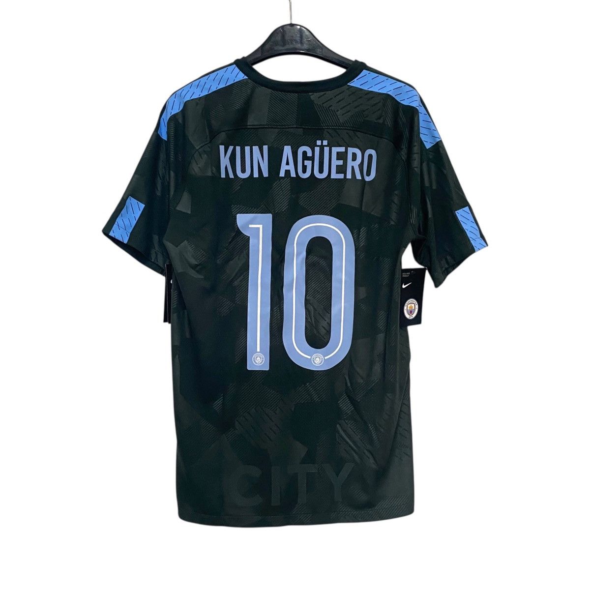 Nike Brand New Manchester City 2017-2018 Third Soccer Jersey Size US M / EU 48-50 / 2 - 2 Thumbnail