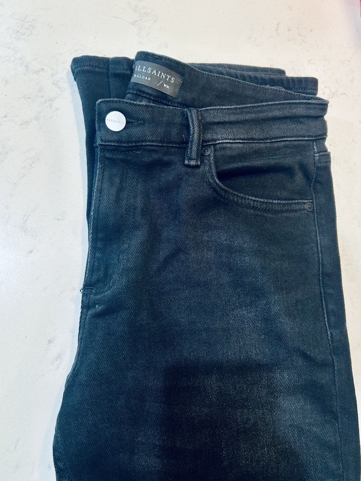 Allsaints HALDAN DENIM BOOTCUT JEANS - 30 Size 30" / US 8 / IT 44 - 2 Thumbnail