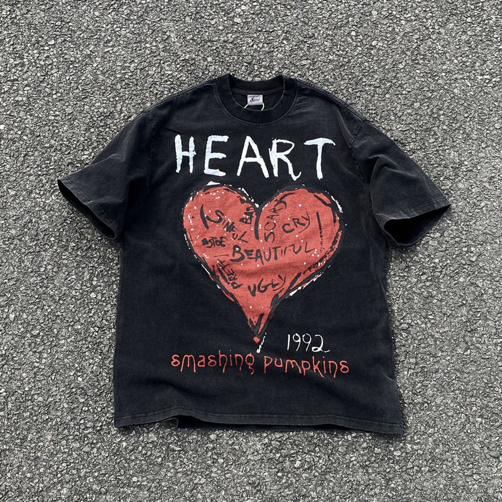 Japanese Brand Retro LOVE Graphic Vintage Size US XL / EU 56 / 4 - 1 Thumbnail