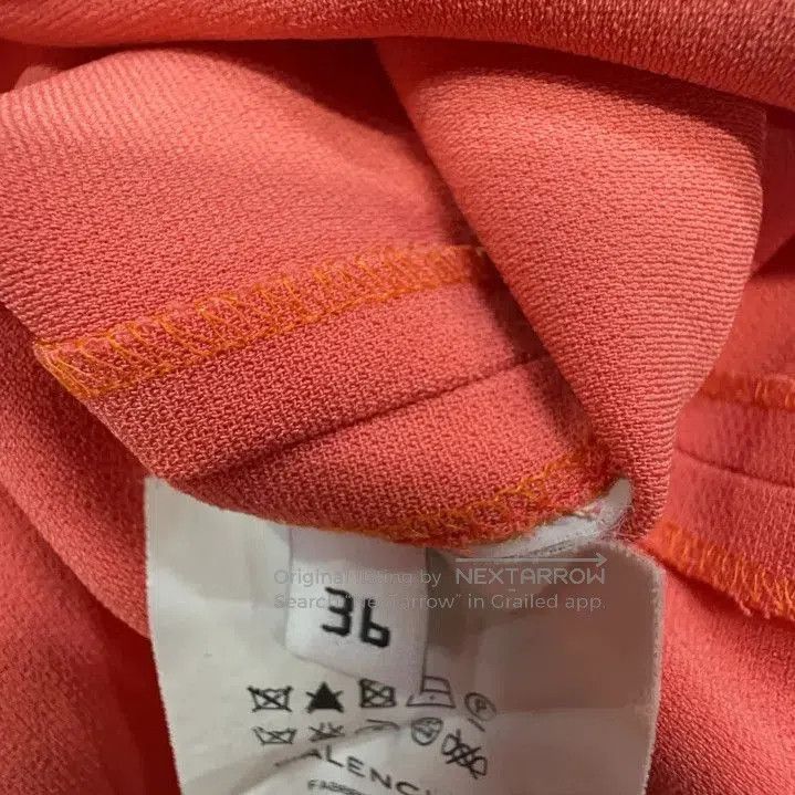 Balenciaga Balenciaga Minimalist Coral Short Sleeve Top. Size US S / EU 44-46 / 1 - 3 Thumbnail